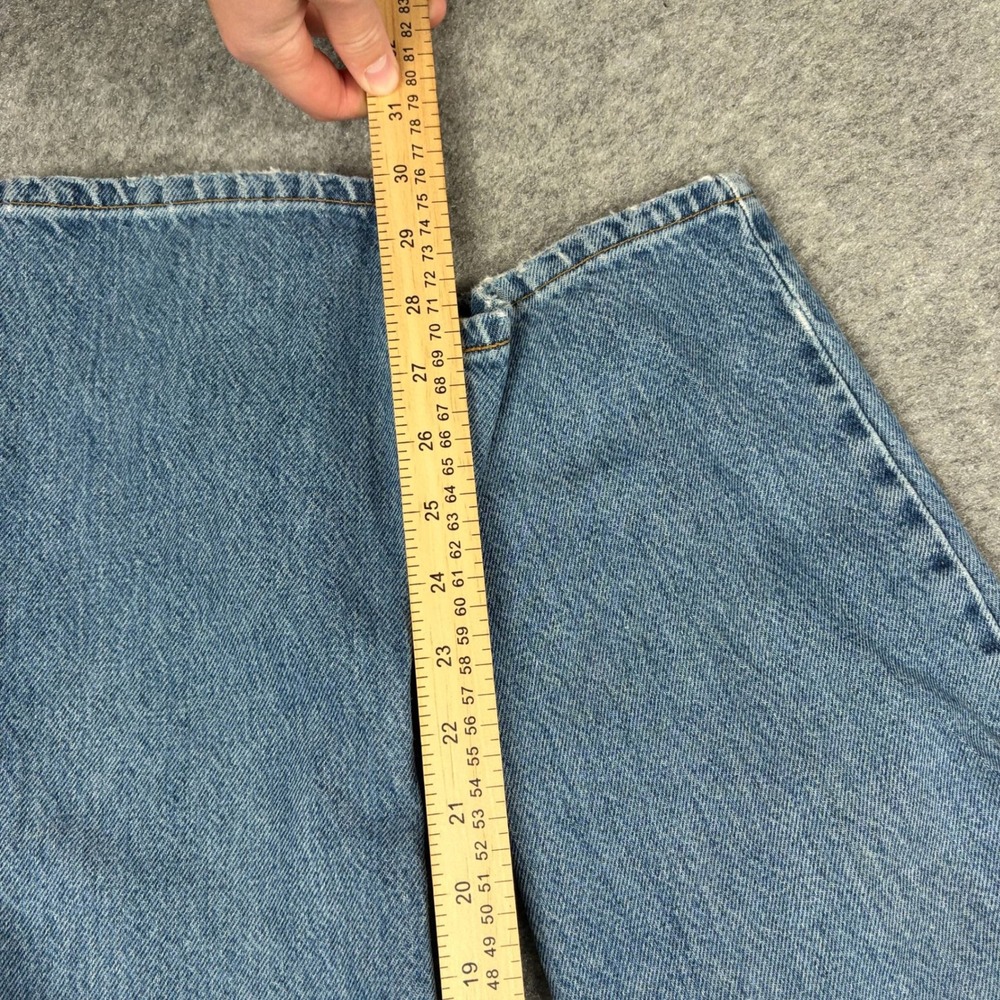 Vintage 80s Levis 551 Jeans Womens 14 MED Light Wash Relaxed Tapered Made in USA - Picture 13 of 15
